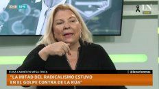 La legisladora Elisa Carrió habló de la denuncia de la monja Martha Pelloni a La Cámpora. La legisladora Elisa Carrió habló de la denuncia de la monja Martha Pelloni a La Cámpora.