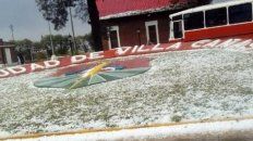 las imagenes de la impresionante granizada en villa canas las imagenes de la impresionante granizada en villa canas
