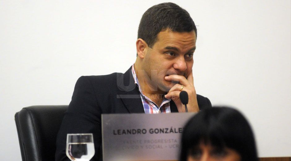 Concejal Leandro Gonz&aacute;lez.