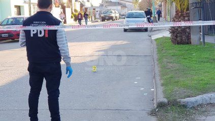El operativo frente a la Comisaría de la vecina ciudad El operativo frente a la Comisaría de la vecina ciudad