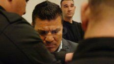 El exboxeador tras escuchar la sentencia El exboxeador tras escuchar la sentencia