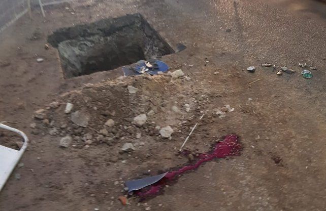 El lugar en dónde ocurrió el accidente.