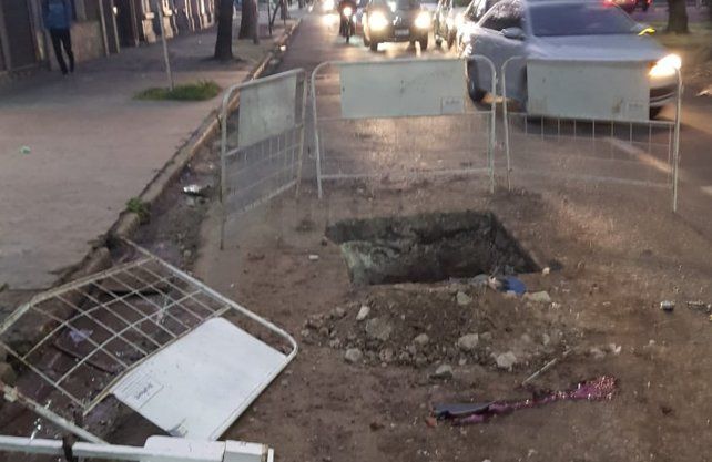 El lugar en dónde ocurrió el accidente.