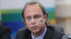 Gonzalo Saglione, ministro de Economía de la provincia Gonzalo Saglione, ministro de Economía de la provincia