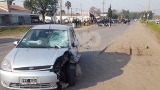 El siniestro se produjo en Blas Parera al 10.200. El siniestro se produjo en Blas Parera al 10.200.