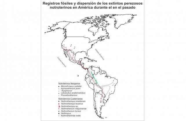 Laminas de divulgación y foto del área del hallazgo en el Rio Salado