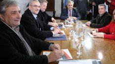 Michlig, en primer plano, rescató que el diálogo sigue abierto. Michlig, en primer plano, rescató que el diálogo sigue abierto.