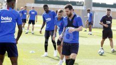 con la vuelta de messi, barcelona sale a escena en la champions con la vuelta de messi, barcelona sale a escena en la champions