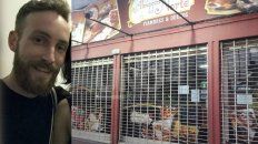 La víctima estaba trabajando en su comercio al momento del ataque. La víctima estaba trabajando en su comercio al momento del ataque.