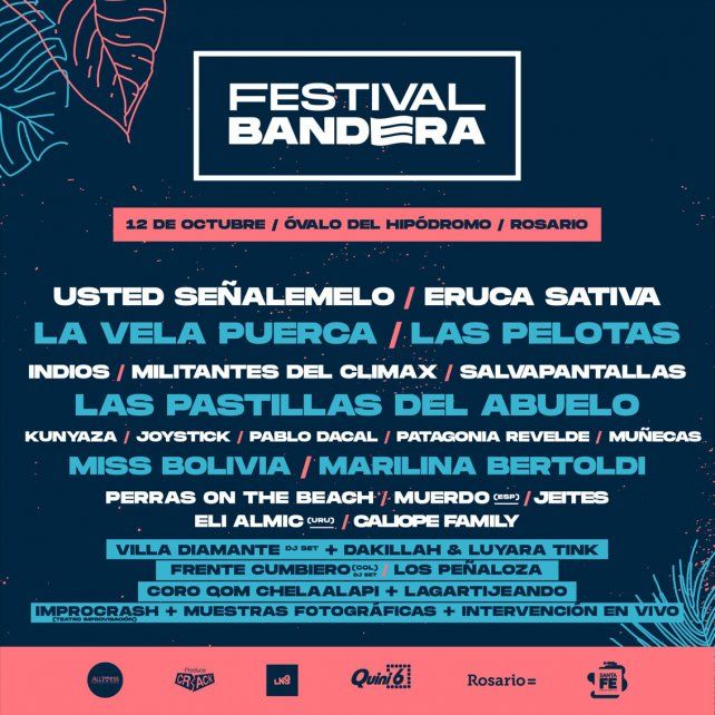 La grilla de las bandas de la segunda edici&oacute;n 2019.