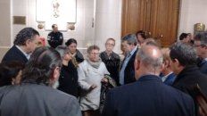 Las madres de Maximiliano Olmos, Lucas Pirovano y Julio Cabal fueron algunas de las que dialogaron con los diputados. Las madres de Maximiliano Olmos, Lucas Pirovano y Julio Cabal fueron algunas de las que dialogaron con los diputados.