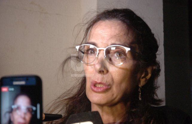 María Eugenia Bielsa, luego de presenciar el debate presidencial habló con UNO Santa Fe. Foto: José Busiemi