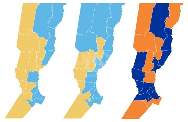 Cómo se votó en la provincia en las Generales, en las Paso y para gobernador
