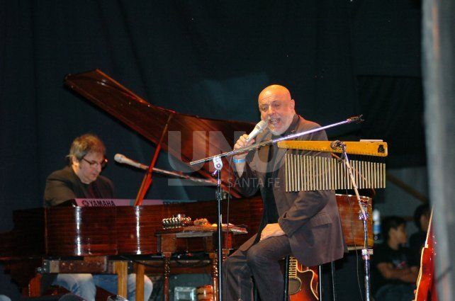 Baglietto y Vitale estuvieron brindaron un concierto