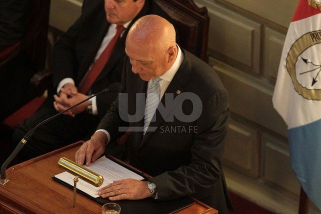 Discurso de Bonfatti ante la legislatura 