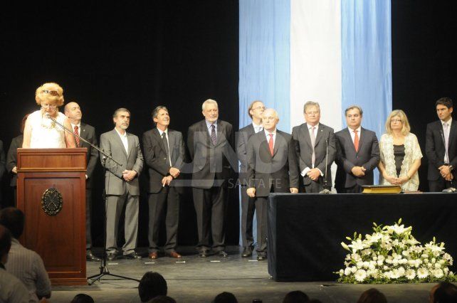 Juramento de los ministros de Lifschitz
