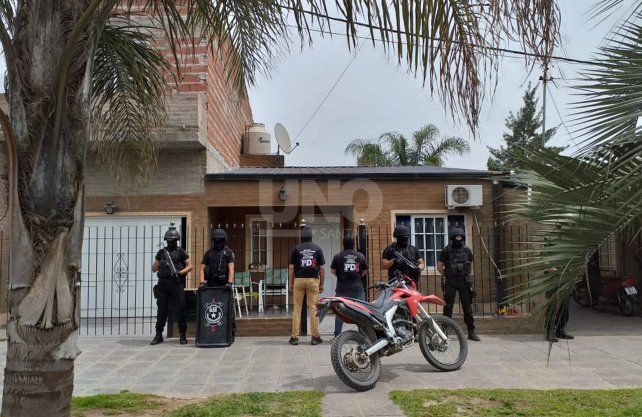 En esta vivienda aprehendieron a Wina.