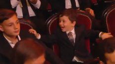 la sorpresiva reaccion del hijo de messi tras el sexto balon de oro la sorpresiva reaccion del hijo de messi tras el sexto balon de oro