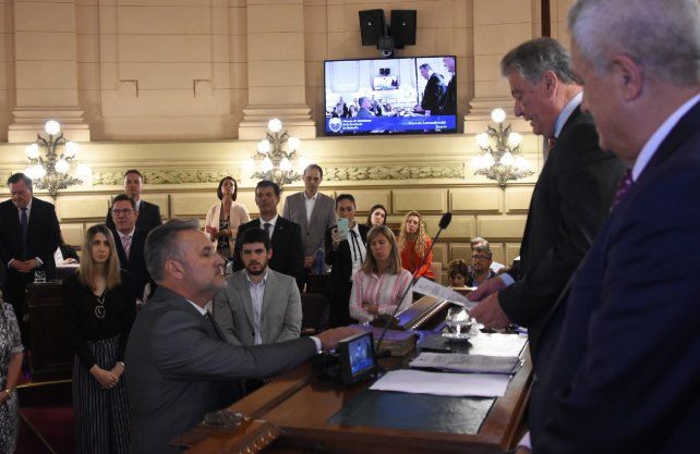 El senador justicialista por Rosario, Marcelo Lewandowski, autor de la iniciativa que busca llevar conectividad a toda la provincia de Santa Fe.