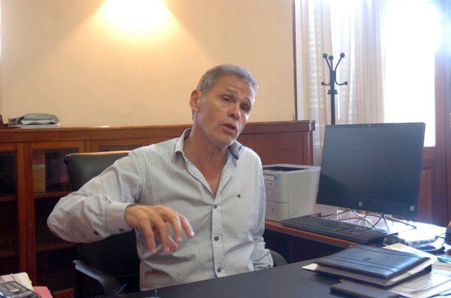 El ministro de Gobierno, Justicia, Derechos Humanos y Diversidad, Esteban Borgonovo.