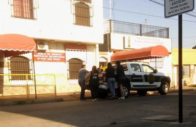 Educaci&oacute;n privada de Santa Fe interviene en el caso y se puso a disposici&oacute;n de la justicia.