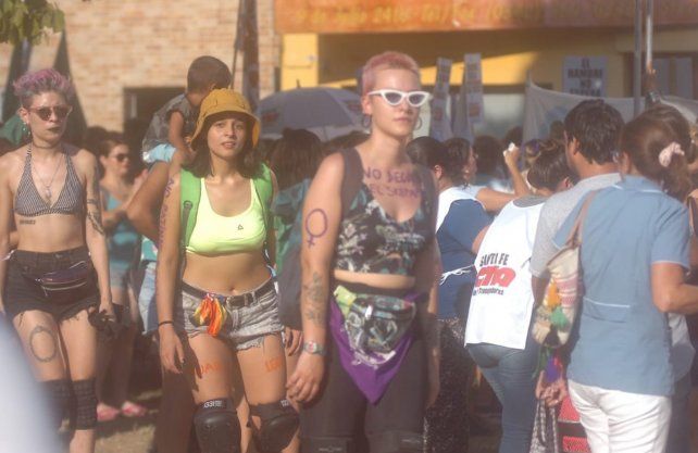 Algunos de los carteles por el Día de la Mujer Trabajadora.