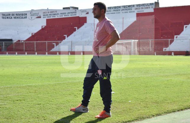 Marcelo Mosset termin&oacute; como t&eacute;cnico interino de Uni&oacute;n antes del parate del f&uacute;tbol. Gentileza | Uni&oacute;n en tu Dial