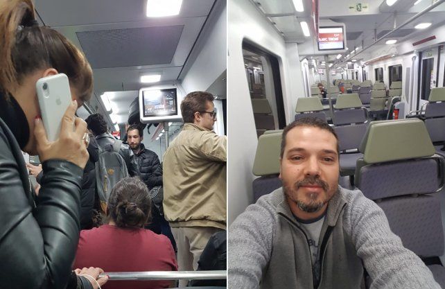 El mismo tren, dos d&iacute;as despu&eacute;s. El mi&eacute;rcoles 11 de marzo hab&iacute;a vida normal en Barcelona. El viernes 13 ya hab&iacute;a una escasa circulaci&oacute;n en las calles de esa ciudad espa&ntilde;ola.