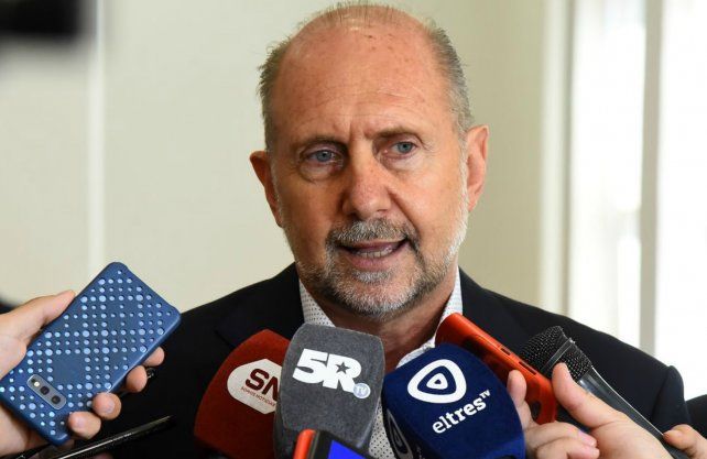 El gobernador de la provincia, Omar Perotti.