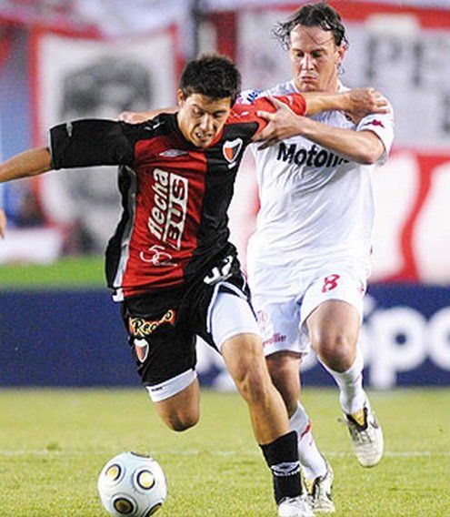 Jonathan Bauman debutó en Colón en 2009 con un gol ante Arsenal. Foto: Télam