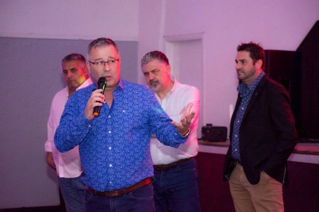 Leonardo Simonutti es la cabeza visible de la agrupaci&oacute;n Triunfo Tatengue, que busca ser gobierno en Uni&oacute;n.