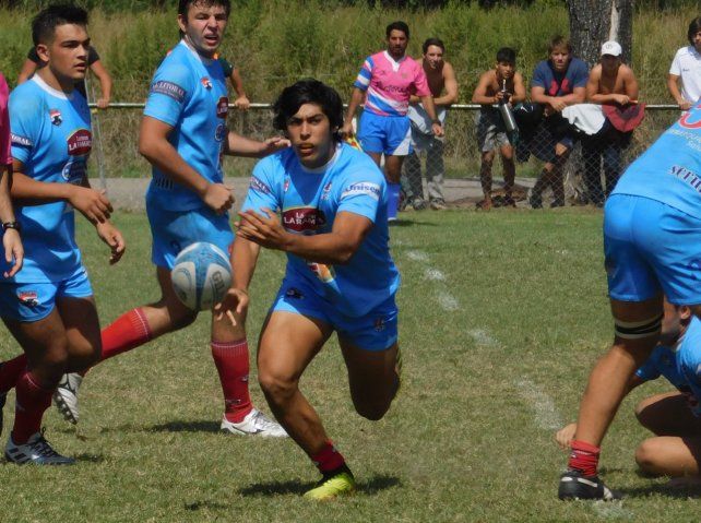 Tincho fue el capit&aacute;n del seleccionado juvenil de la USR en la temporada 2019.