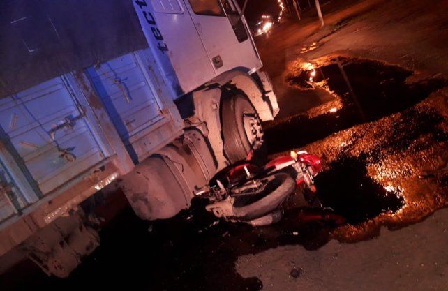 El accidente se produjo esta madrugada en la ciudad de Puerto General San Martín.
