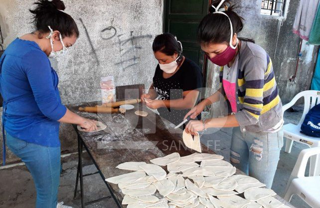 Desde Unión hicieron una donación de alimentos para la olla popular La Guardia