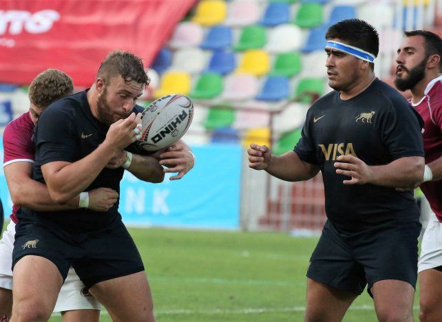 El primera línea Mayco jugó el Mundial de Japón con Los Pumas.