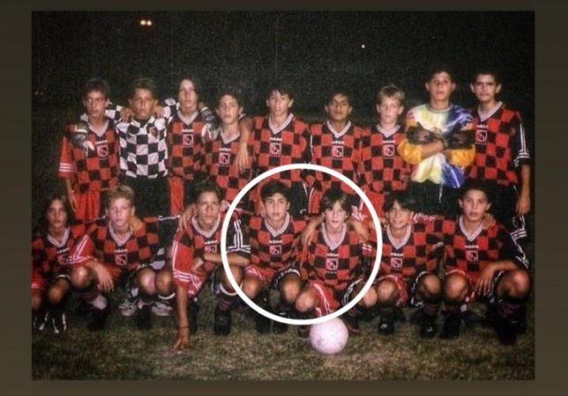 Hugo Tudor era el compa&ntilde;ero de ataque de Lionel Messi en las inferiores de Newell's