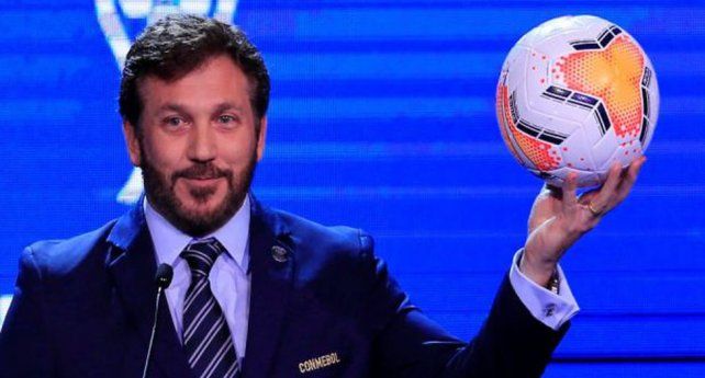 Alejandro Domínguez se refirió al futuro de la Libertadores y Sudamericana, que juega Unión.