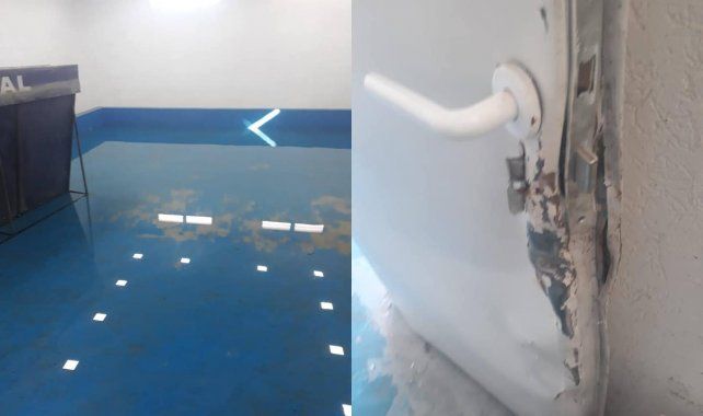 El presidente, Lucas Yori, cont&oacute; que se robaron una silla de ruedas.