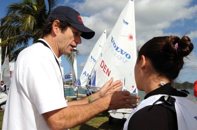 El regatista argentino Santiago Lange busca volver a los ensayos.