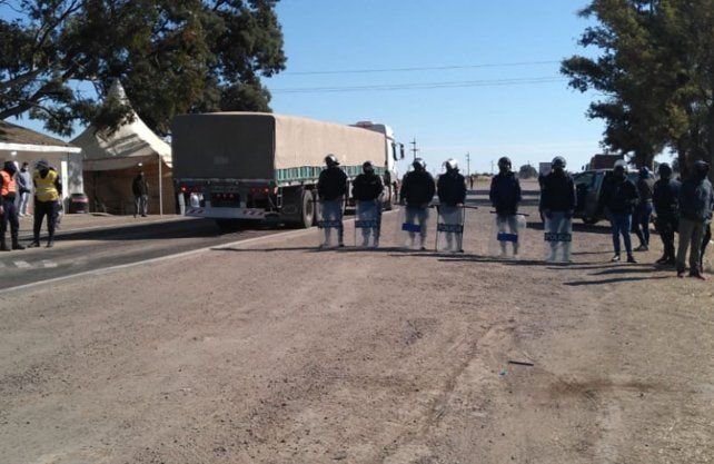 Protesta de los productores autoconvocados de Ceres.