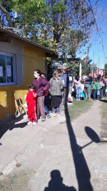 Alan Sosa realizó la segunda olla popular en Reconquista.