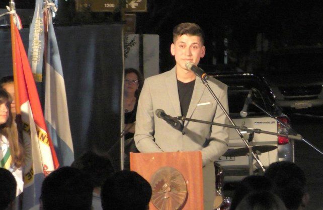 Nahuel Cejas, presidente Comunal de Correa