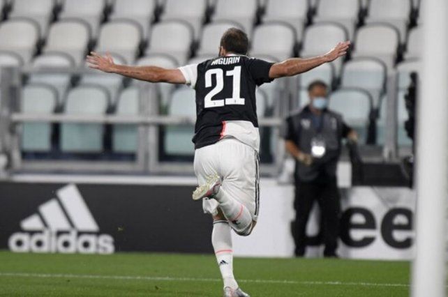 Gonzalo Higua&iacute;n volvi&oacute; al gol para la Juventus en el inicio de la 28&ordf; fecha del Calcio