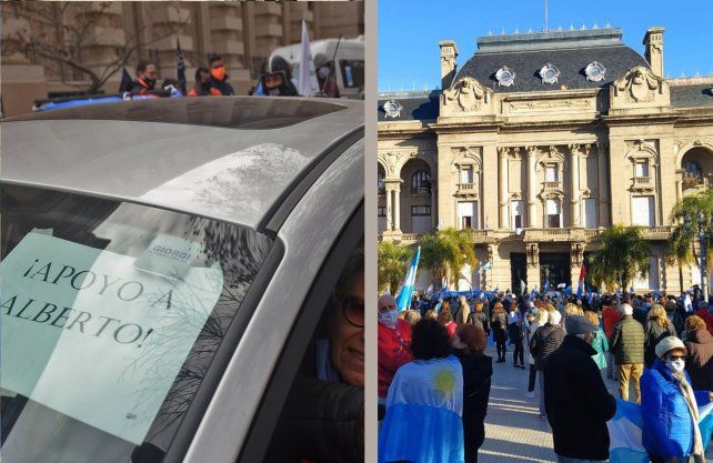 En Santa Fe hubo marchas por Vicentín