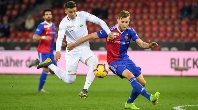 Nicol&aacute;s Andereggen tuvo una corta experiencia en Zurich de Suiza.