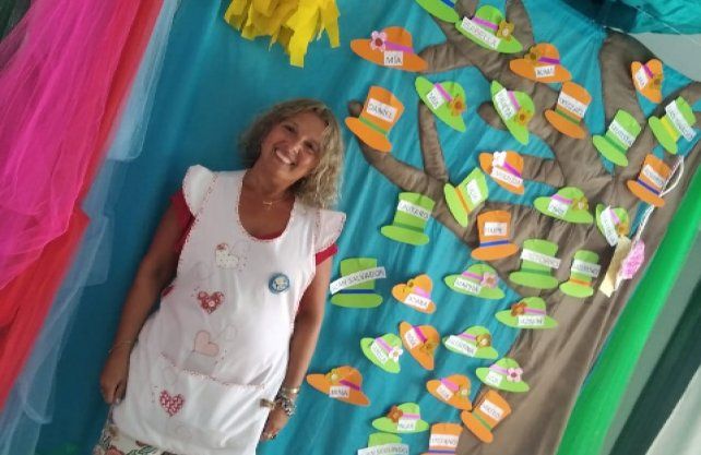 Natalia Infante, la docente santafesina que mantuvo un encuentro virtual con Fabiola Yáñez, la pareja del presidente de la Nación, Alberto Fernández.