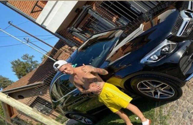 Esta era la camioneta de Brian Fern&aacute;ndez que qued&oacute; destruida. 