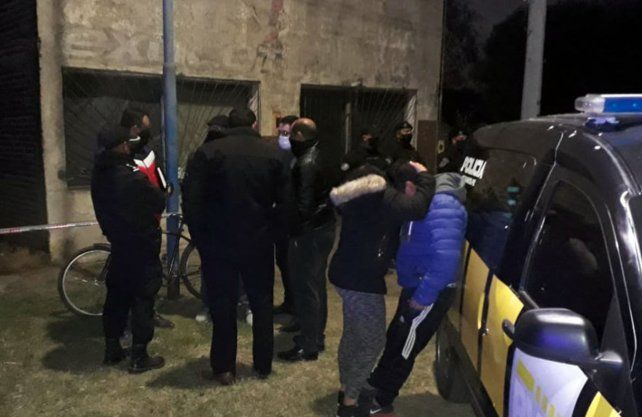 El lugar en d&oacute;nde fue hallada muerta la adolescente.