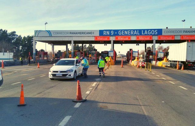 Autopista Rosario - Buenos Aires. Transporte de la nación se suma a los controles en los ingresos a Santa Fe
