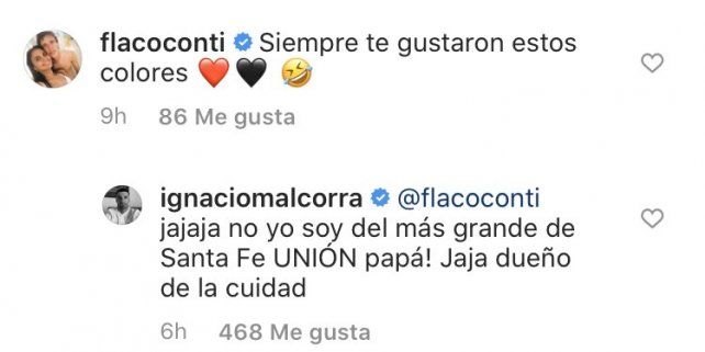 La chicana de Conti, r&aacute;pidamente fue contestada por Malcorra. 